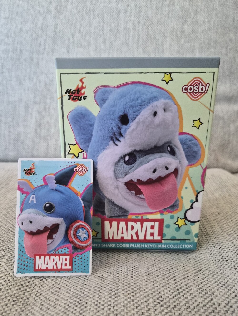 Captain Jeff | Cosbi Marvel Jeff the Land Shark Plush Blind Box Confirmed - Picture 2 of 10